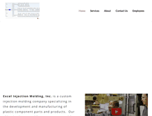 Tablet Screenshot of excelinjection.com